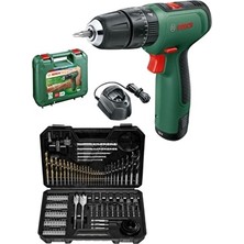 Darbeli Matkap Şarjlı Matkap Akülü Matkap Vidalama + Vidalama Ucu Matkap Ucu Seti