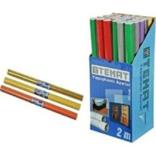 Asetat Yapışkanlı Rulo 30-Lu 45 cm x 2 mt Renkli 92365
