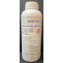 Hidrojen H2O2 Peroksit %50 Oksijenli Su - 1 Kg.