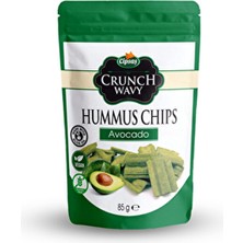 Cipsaş Cipsas Avokado Aromalı Vegan Glutensiz Hummus Cipsi 85 g Fırınlanmış Nohut Cipsi