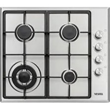 AO-6004 X-Dw Wok Gözlü Inox Ankastre Ocak