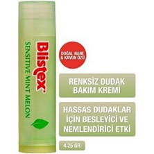 Sensitive Mint Melon - Doğal Nane ve Kavun Özlü Besleyici ve Nemlendirici Dudak Bakım Kremi