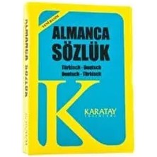 Karatay Yayınları 4E Almanca Sözlük Cep Tipi Plastik 1.Hamur Karatay Yayınevi 153-08-3772