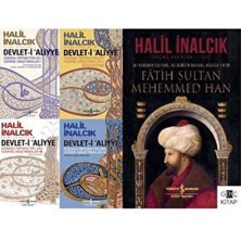 Halil Inalcık 5 Kitap Set Devleti Aliyye 1-2-3-4 Fatih Sultan Mehmet Han Iş Bankası Osmanlı