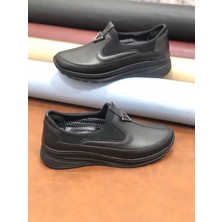 Marяka Hakiki Deri Tam Ortopedik Hafif Yumuşak Kadın Anne Ayakkabısı