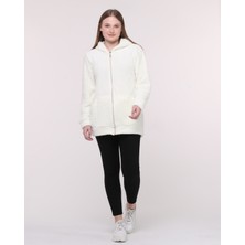 Kapüşonlu Polar Welsoft Peluş Hırka