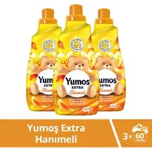 Yumoş Extra Hanımeli 1440 ml Konsantre Çamaşır Yumuşatıcısı 60 Yıkama Kalıcı Koku ve Yumuşaklık