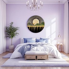 Cozy Co:temperli Cam Daire Tablo, Cam Tablo, Uv Baskı, CTT008