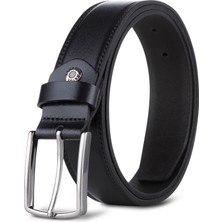 AKYOL %100 Hakiki Deri 3.5 cm Erkek Kemer