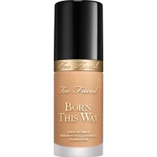 Born This Way Doğal Bitişli Fondöten - Orta - Yüksek Kapatıcılıklı Fondöten Warm Beige (30 Ml)