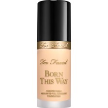 Born This Way Doğal Bitişli Fondöten - Orta - Yüksek Kapatıcılıklı Fondöten Almond (30 Ml)