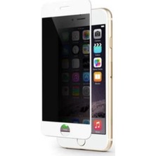 Iphone 6 Iphone 6s Beyaz Privacy Kavisli Hayalet Gizlilik Filitreli Full Ekran Koruyucu
