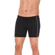 Yıldız Çamaşır Erkek 3'lü Siyah Arabiyeli Çizgili Modal Boxer