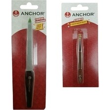 Cımbız (Ürün Kodu St 514-2) + Anchor Tırnak Törpüsü (Ürün Kodu St 517-2)