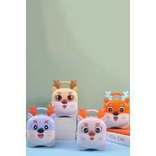 Sevimli Geyik Kumbara Hedef Kumbarası Hediyelik Eşya Bozuk Para Kutusu Kilitli Anahtarlı