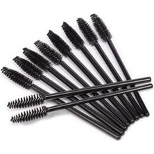 Carla Secret 10'lu Kaş Kirpik Tarama Fırçası Siyah Renkli Profesyonel Kullanım İçin Özel Tasarım