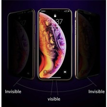 Iphone Xs Iphone x Privacy Kavisli Hayalet Gizlilik Filitreli Full Ekran Koruyucu