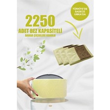 16LT Uyumlu 3 Paket - 2250 Adet Bez Kapasiteli Bahar Çiçekleri Kokulu Yerli Çöp Poşeti