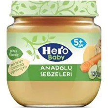 Anadolu Sebzeleri Kavanoz Mama 120G 6 Adet