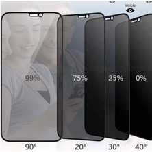 Iphone 11 Pro Max Privacy Kavisli Hayalet Gizlilik Filitreli Full Ekran Koruyucu