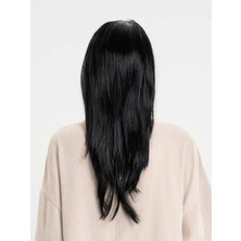 Bfs   Siyah Renk Uzun Parti Peruğu