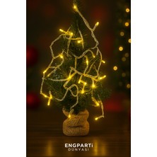 LED Işık Gün Işığı 10 mt 100 Ampullü 8 Fonksiyonlu