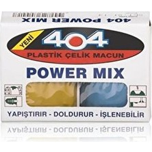 Power Mıx Mini Plastik Çelik Macun Sunfix 40 Gram Yapıştırıcı