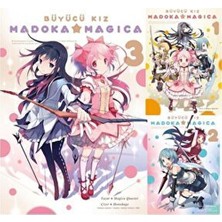 Büyücü Kız Madoka Magica 3 Kitap Manga Seti - Magica Quartet