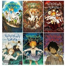 Vadedilmiş Yokyer (The Promised Neverland) 1-2-3-4-5-6. Ciltler Full Manga Seti / Kaiu Şirai