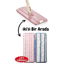 Vip Ahmet Vip Yedek Mop Yedek Bez ve Bezli Palet 2 Li Ergonomik Tasarımlı Yüksek Emicilik Özelliği