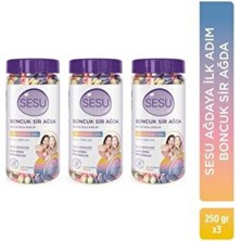 Sesu Ilkadım Boncuk Ağda 250GR X3 Adet Anti Alerjik Tüm Cilt Tipleri İçin Uygun