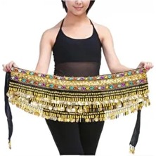 Kaftan Collection Kadife Profesyonel Şakira Kemeri 1 Adet Renkli Ebatları ile Parti Konsepti için Uygun