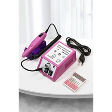 2025 Pro 2 Elektrikli Tırnak Freze Makinesi Protez Tırnak Törpü Cihazı 6 Başlıklı