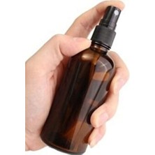 Sprey Başlıklı Amber Cam Şişe 3 Adet 100 ml