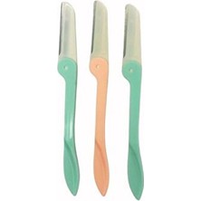 SETBEAUTY Kaş Usturası 3’lü Yüz Jileti Bıyık Alma Epilasyon İçin Özel Tasarım Ustura Seti