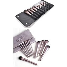 Rose Gold Özel Kıl Fırça Seti 12 Parça ve Harika Çantalı
