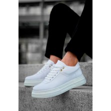 Biçomi KB-X20 Kuback Beyaz Cilt Günlük Erkek Ayakkabı