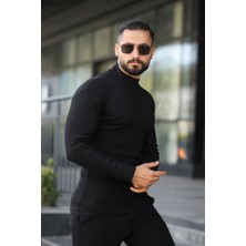 Erkek Yarım Boğazlı Triko Kazak