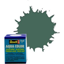 Nessiworld  Aqua Color Greenish Grey - Mat Boya- 18 ml