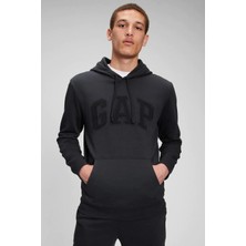 Gap V-Heritage Logo Erkek Sweatshirt