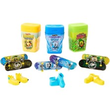 Nessiworld  HTP10 Hot Wheels Skate Ikili Parmak Kaykay Kutusu (Aromalı Sakız Kutusu Temalı)