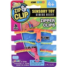 Nessiworld Zıp Clip Zipper Clips 3lü