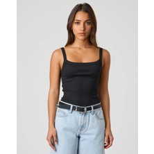 Novelle Ince Askılı Fitilli Atlet