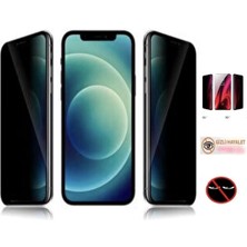 Oppo A55 Uyumlu Hayalet Ekran Privacy Gizlilik Tam Kaplayan Kırılmaz Koruyucu Cam