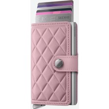 Premıum Miniwallet Emboss Dıamond Rose Cüzdan Kartlık