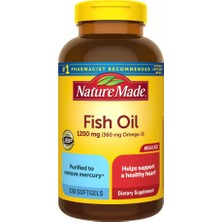 Nature Made Fish Oil 1200MG 230 Softgels
