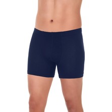Yıldız Çamaşır Erkek 4'lü Lacivert Bambu Likralı Boxer
