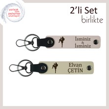 Kickboks Figürlü Tarz Sahibi Hediyelik, Erkek Kardeşe Seçkin Doğum Günü Seti, Pudra-Sütlü Kahve