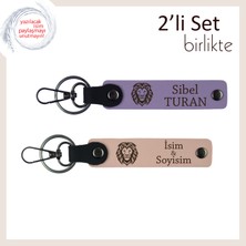 Aslan Başlı Tarz Sahibi Tasarım, Erkek Tarzına Hitap Eden Kişisel Set, Mor Menekşe-Yavru Ağzı