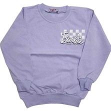 Özsa Barbie Ön-Arka Baskılı Kız Çocuk Mevsimlik Sweatshirt